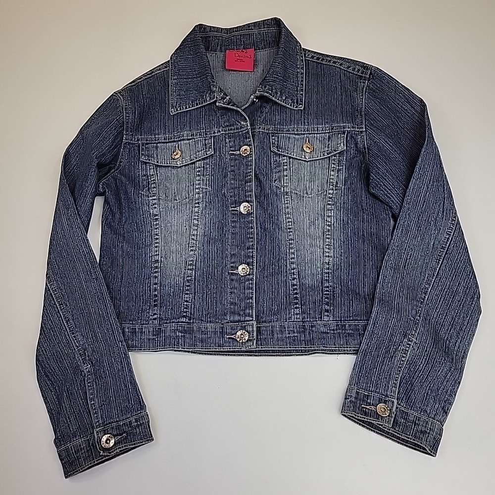 Vintage Carols Denims Fitted Jean Jacket Sz S Western Cowgirl‎ Whimsigoth 90s